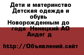 Дети и материнство Детская одежда и обувь - Новорожденным до 1 года. Ненецкий АО,Андег д.